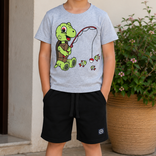 Ensemble T-shirt & Short Garçon